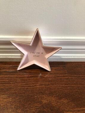 Indigo - Star Trinket Dish - "you're a star" (Pink)